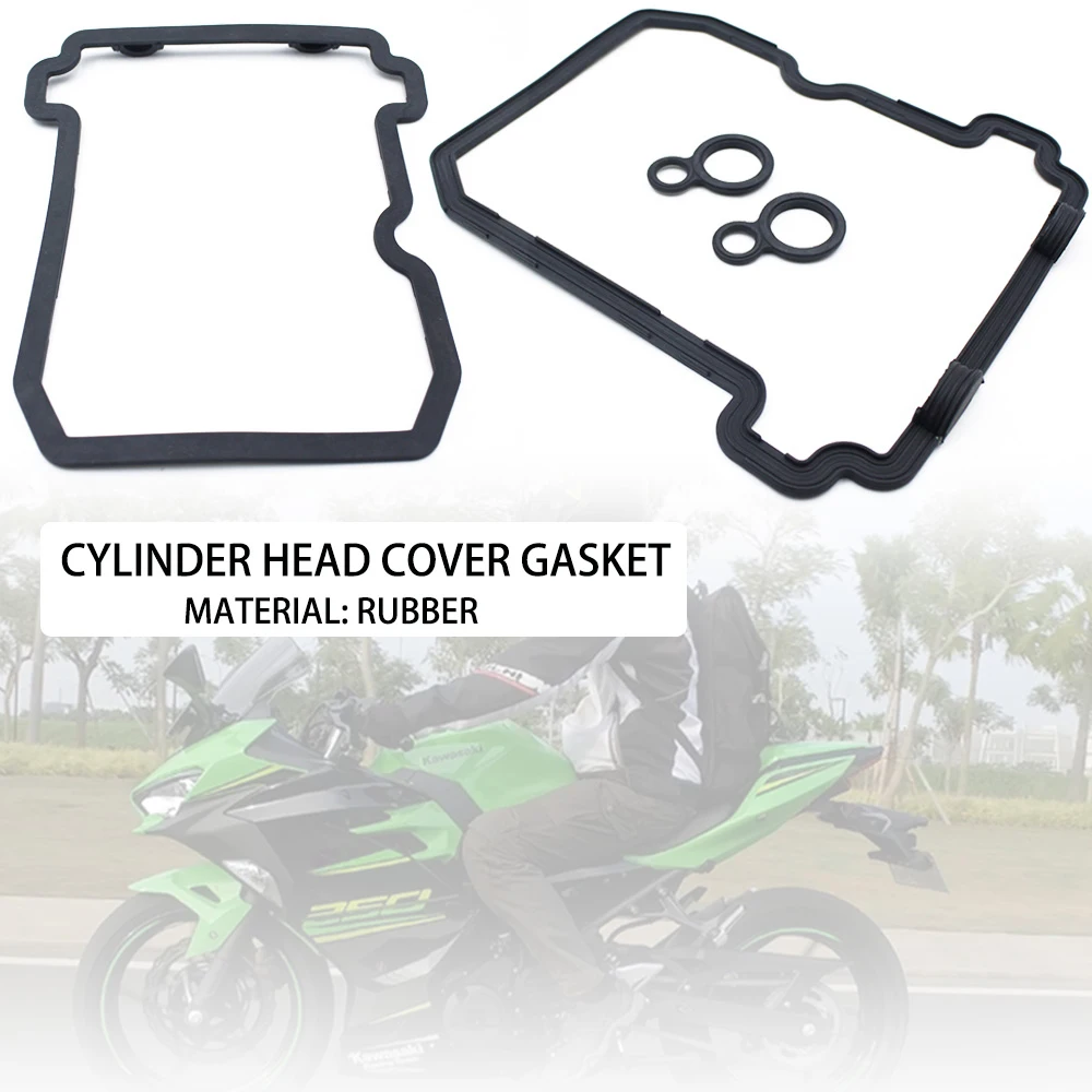 Motorcycle Engine Parts Cylinder Head Cover Gasket Kit For Kawasaki EX250 Ninja 250 2008 2012 EX300 Ninja 300 2013 2017