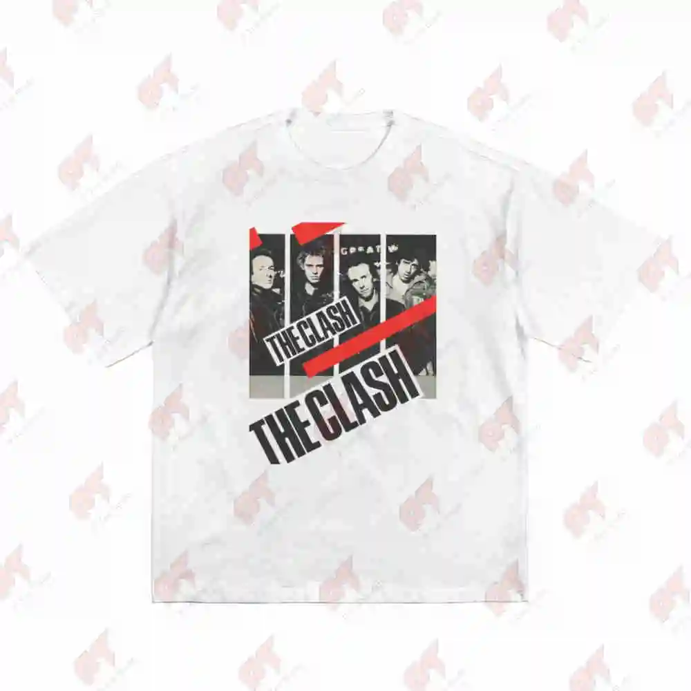 The Clash Short Sleeve Tee 100% Cotton T-Shirt