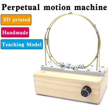 DIY 영구 기계 모델 물리학 교육 실험 철 공 원형 운동 로렌츠 힘 코일 전자기 줄기 장난감