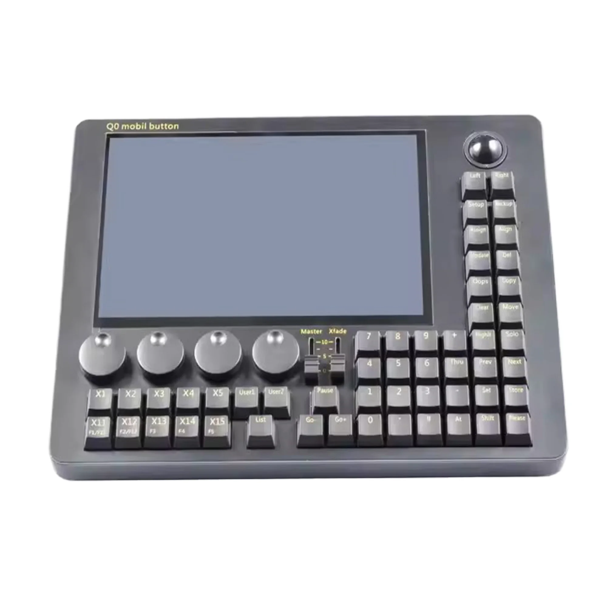 Q0 M2 Mobile Command DMX512 Lighting Console Touch Screen Portable MA2 onPC Compatible Controller IP33 For Theme Park DJ Live
