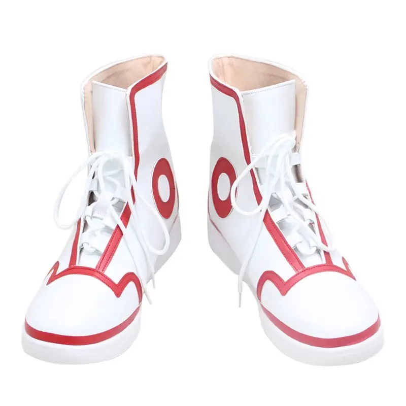 أحذية أنيمي Pochita Denji Man التأثيرية أزياء أحذية PU مسطحة لحفلات الهالوين وحفلات الكرنفال وعيد الميلاد حسب الطلب