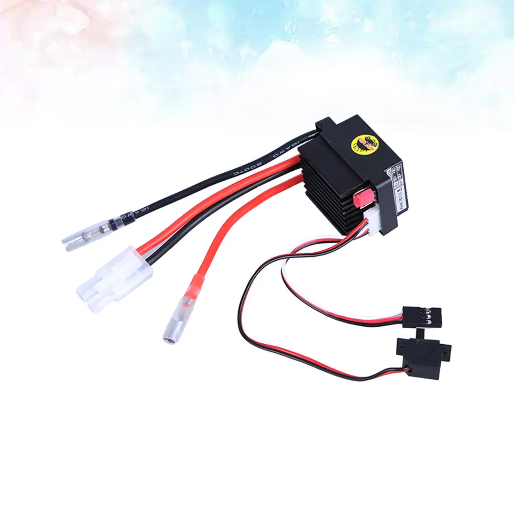 320A Brushed Esc Compact Bidirectional Electric Controller for Rc Car Truck Boat High Frequency Drive Low Voltage Overheat