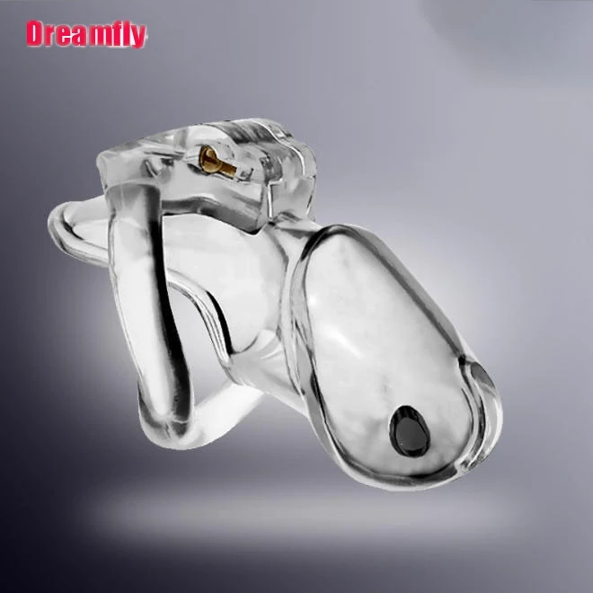 HT-V3 جهاز قفص العفة ذكر قفص القضيب 4 أحجام حلقة القضيب العفة القضيب قفل عبودية حزام الوثن الجنس لعب للرجل مثلي الجنس