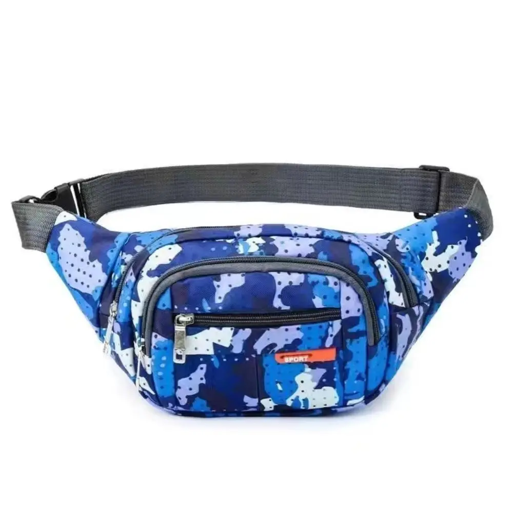 

Oxford Cloth Women's Chest Bags Grey Pink Brown Blue Purse Waist Bag Multifunctional Multi-compartment Small Cloth Bag Unisex