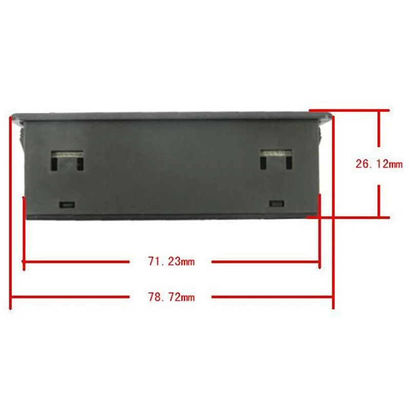 Promotion! Digital Multimeter DC 0-90V 0-100A Voltmeter Ammeter Power Monitor Hall Sensor