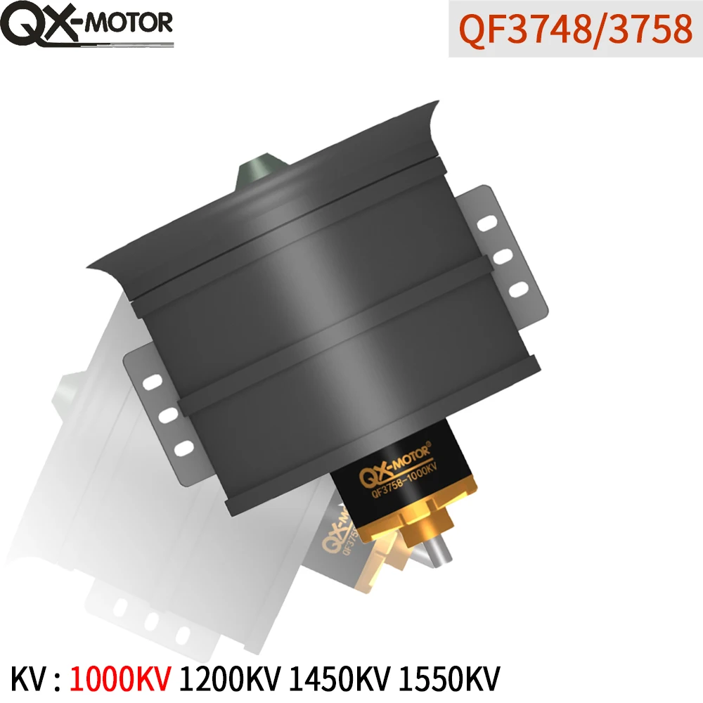 QX-MOTOR 90mm EDF 12 ostrza wentylator kanałowy QF3748 3758 silnik bezszczotkowy 1000kv 1200kv 1450kv 1550kv CWCCW do zdalnego sterowania część