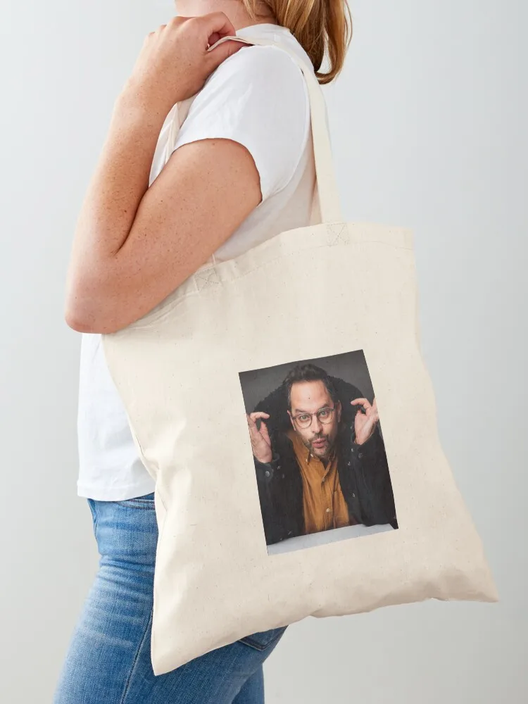 

Nick kroll Tote Bag Women bags supermarket folding bag custom fabric bag