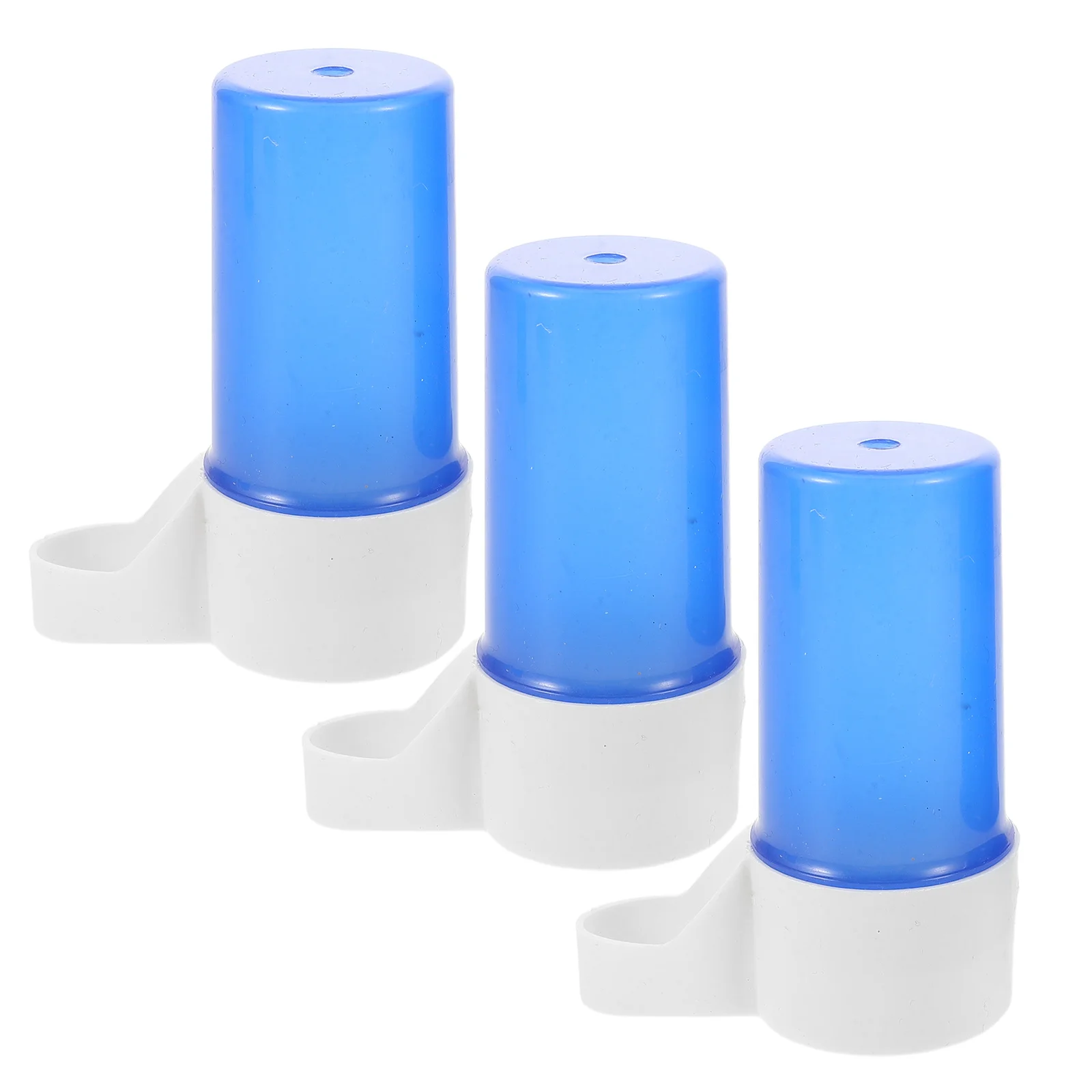 

3 Pcs Automatic Bird Watering Device Feeder Accessories Cage Dispenser Drinking Container