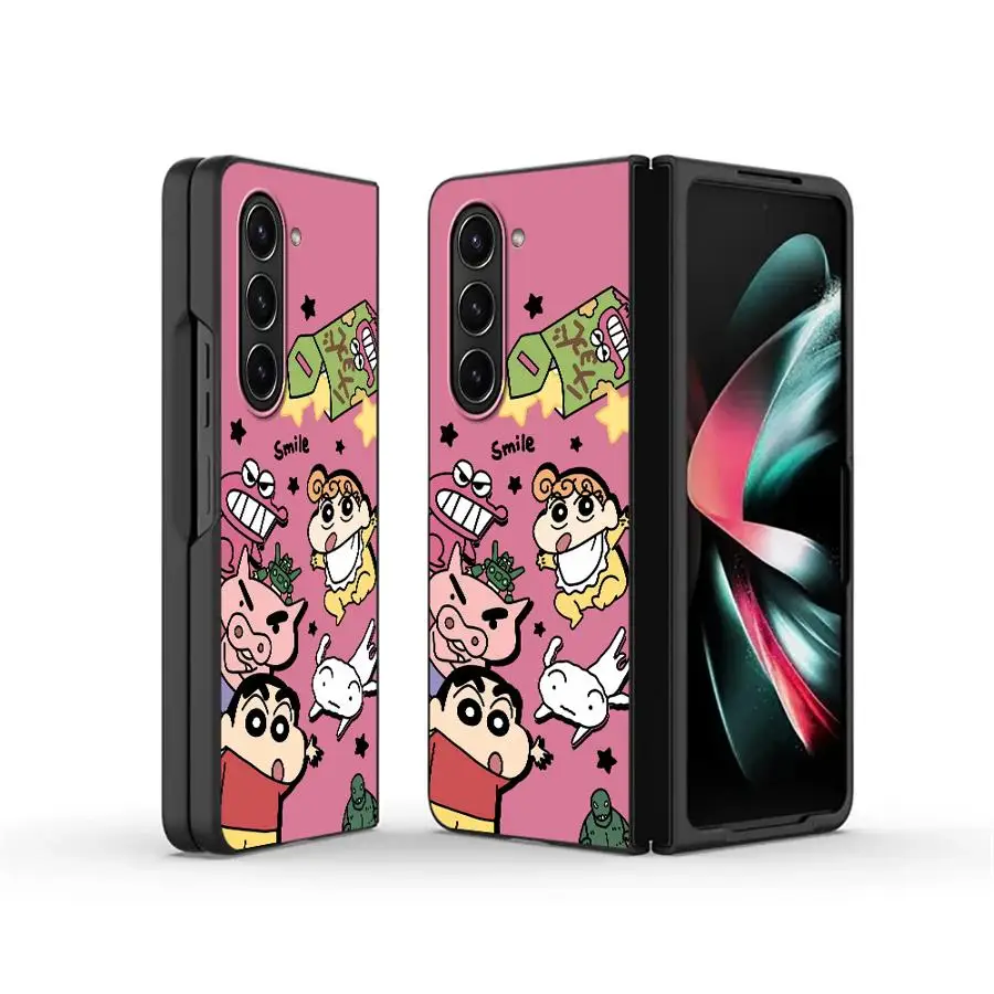 حافظة لهاتف سامسونج جالاكسي ZFold4 ZFold6 ZFold3 Z Fold 7 6 5 4 3 ZFold7 ZFold5 S S-hinchanS كارتون #5