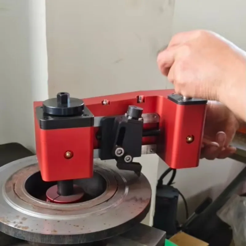 MFC350 Lightweight Easy Operate Handpower ID-mounted Flange Facing Machine For 1.07-14 Inches Pipeline End Surface Processing