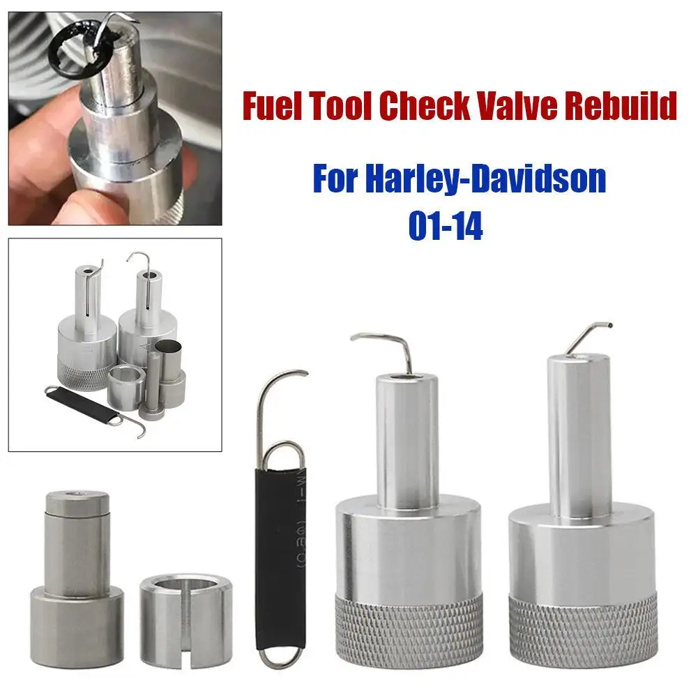 

Fuel Check Valve Rebuild Kit Fit For M C400 Check Valve Repair Tools Kit For 2001-2014 EFI Harley Models