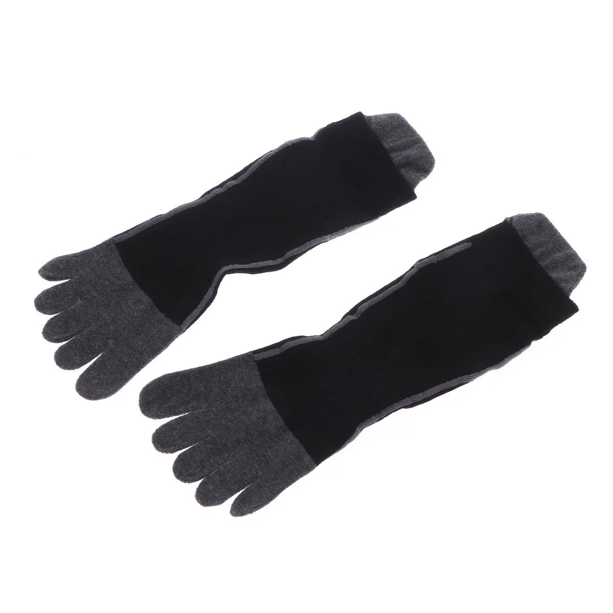 

Five Finger Toe Socks Cotton Tube Style Breathable Sports Running Socks Ultra Thin Lightweight Barefoot Alternative for Athletic