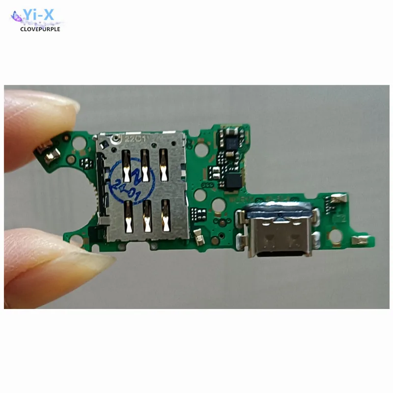 10pcs/Lot USB Charging Board Dock Connector Charger Port Flex Cable For Huawei Honor X40 Repair Parts