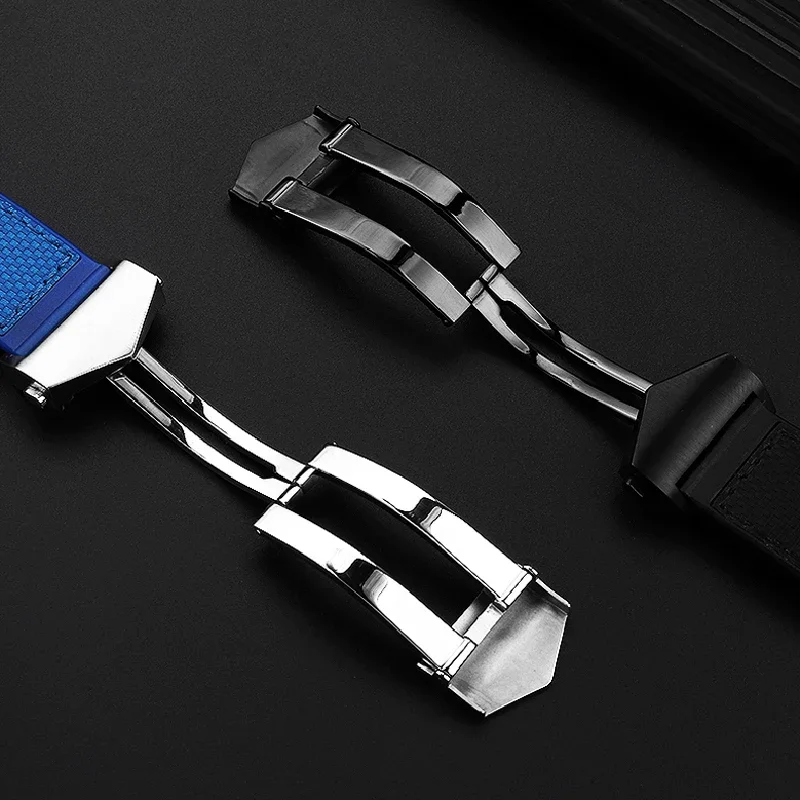 Cinturino per orologio in gomma siliconica da 22 mm per cinturino TAG Heuer Monaco Speed Series CBL2184 CBL2183 Cinturino sportivo impermeabile