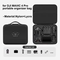 Portable Storage Case Bag For DJI Mavic 4 Pro Fly More Combo Support For RC 2 RC Pro2 Remote Controller Case Accessories