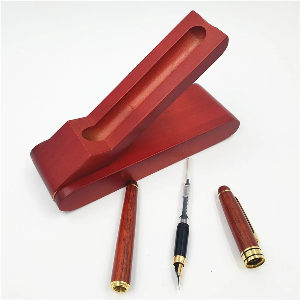 

Stylish Elegant Fountain Pen Set With Gift Case Comfortable Grip Writing Calligraphy Journal Business Office Supplies Birthday