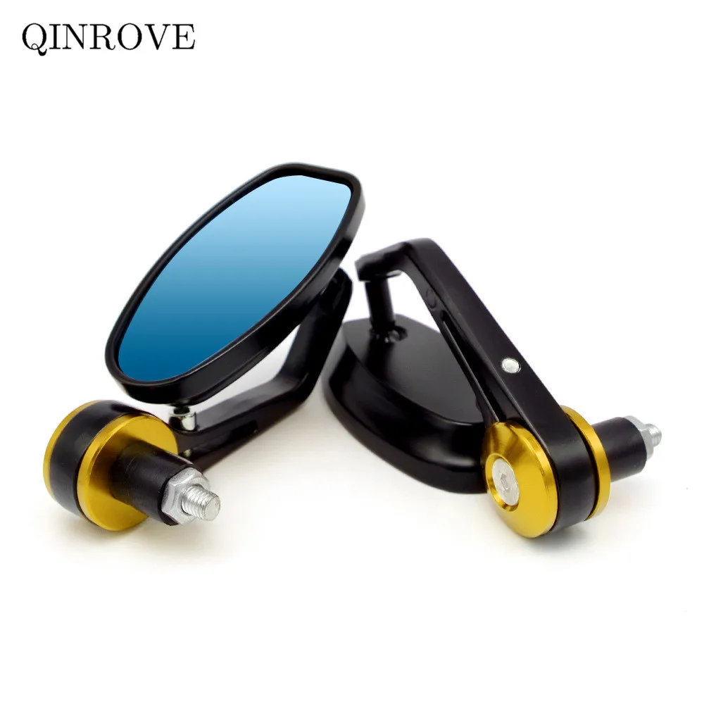 22mm Motorcycle Handlebar End Rearview Mirror Aluminum Universal Side Mirror For Ducati Monster 620 696 797 821 Scrambler Diavel