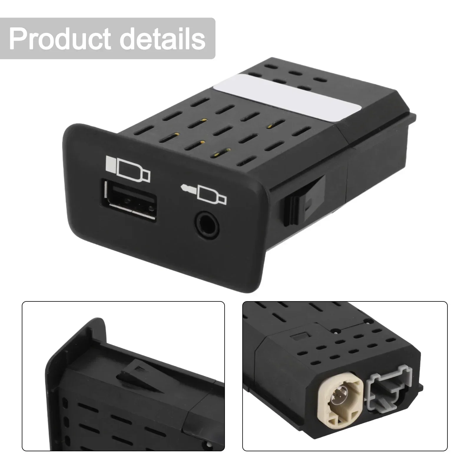 For L P G R S-series Car AUX USB Port 2554705 Panel Non-deformed Practical Reliable Wear-resistant Anti-corrosion