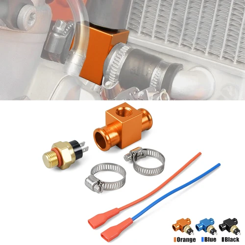 Interruptor de temperatura del ventilador del radiador M14x1,5mm para KTM EXC 300 EXC 250 EXCF 350 SXF 250 SXF 450 Husqvarna TE 300 FE 450 GasGas EC 300