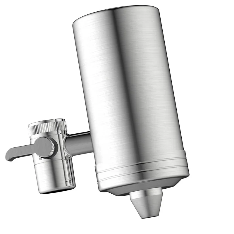 Система фильтрации воды с креплением на кран, 7-ступенчатый фильтр, Водоочиститель из нержавеющей стали 304 для раковины, снижает нагрузку на 99% свинца