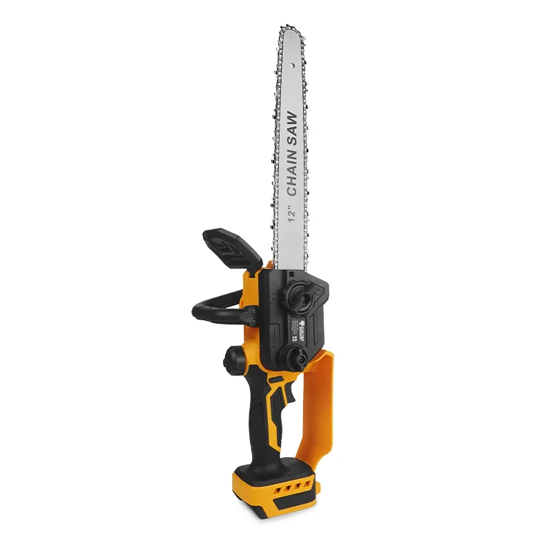 

12-inch Portable Two-hand Electric Chain Saw Quick Adjustment Chain Garden Logging Saw Logging Tool For Dewalt 20V Battery Pin