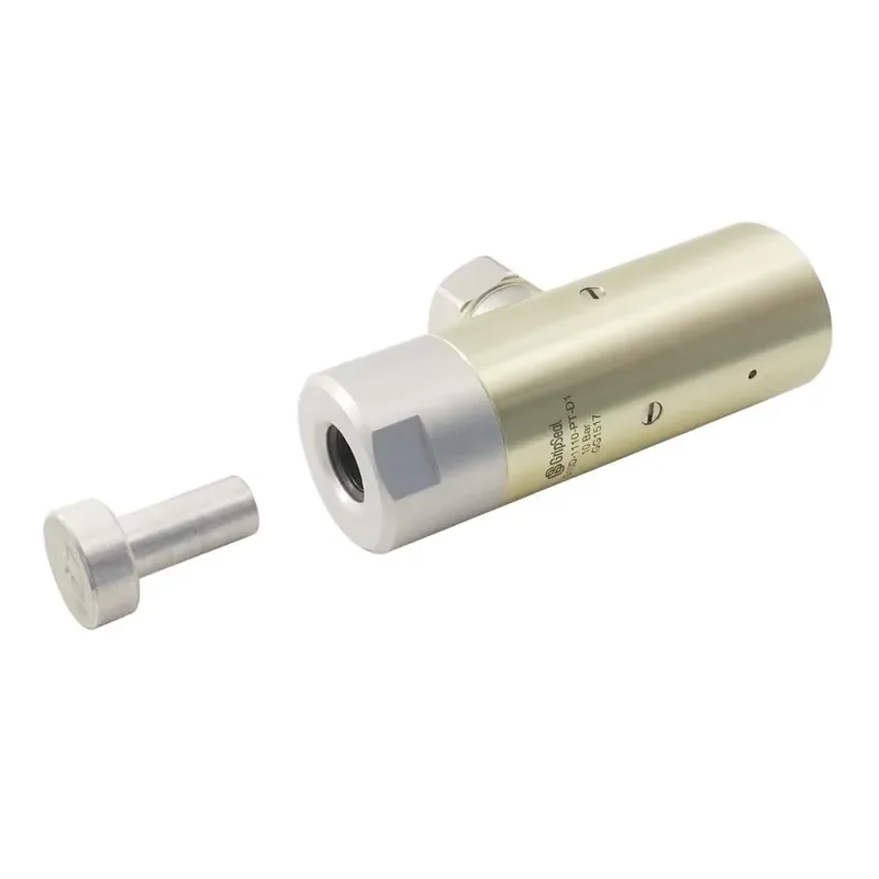 GripSeal G10 Pneumatic Polished OEM Quick Connector Compact Automated Tube Testing 35Ba
