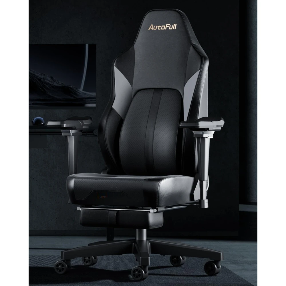 Ergonomic Gaming Chair with Ventilated Heating, AUTO Dynamic Tracking Lumbar Support, 6D Adjustable Armrests and Footrest, Chair