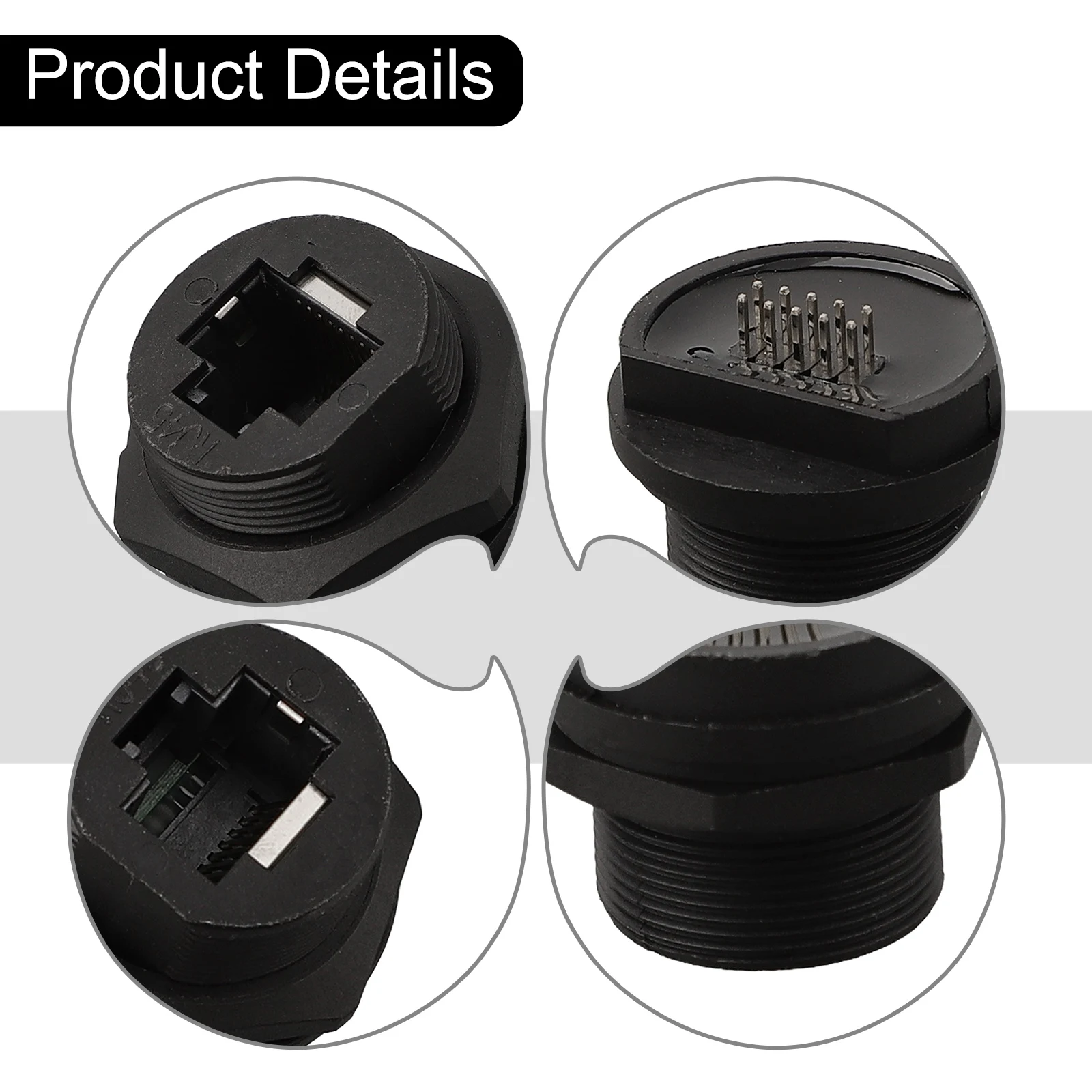 Security Monitoring Coupler IP Waterproof Connector Waterproof Connector IP Waterproof Connector Network Switch