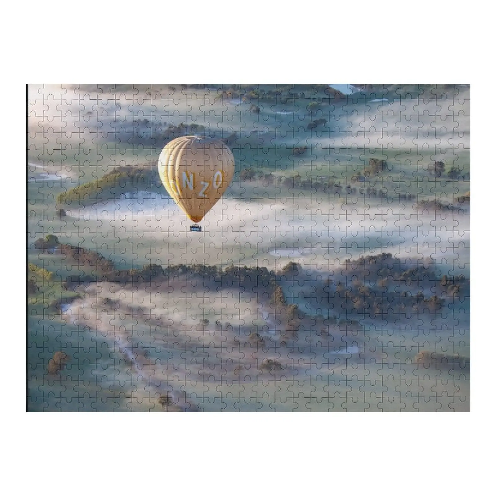 

Sunrise over the Yarra Valley, Victoria, Australia. Jigsaw Puzzle Jigsaw Custom Adult Wooden Puzzle