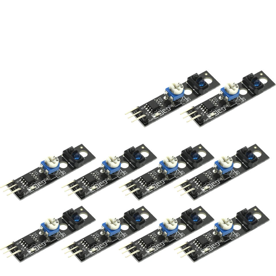 1/5/10pcs TCRT5000 3PIN Tracking Module IR Infrared Line Reflection Track Follower Sensor TCRT5000 Obstacle Avoidanc For Arduino