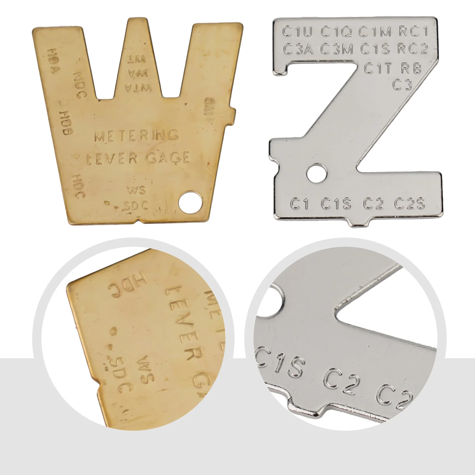 2pcs/Set Metering Lever Tool For WA For Zama 500-13-1 ZT-1 C1 C1S C2 C2S Carburetor Garden Power Equipment Accessories
