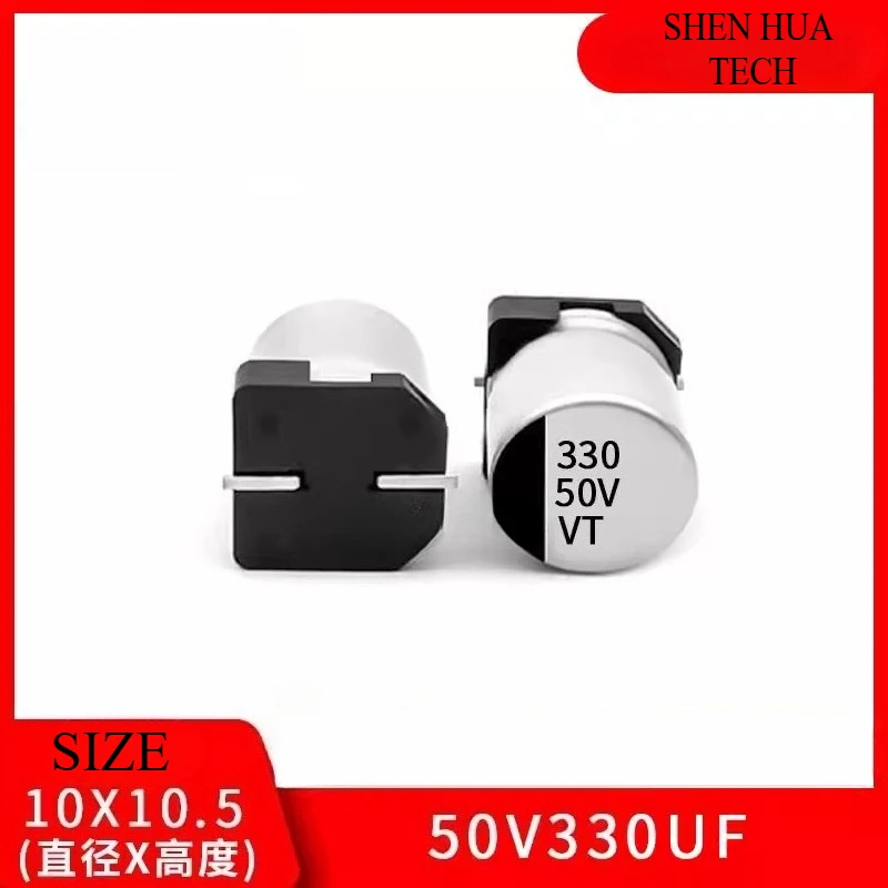 2 szt. Kondensator elektrolityczny SMD 50V 10UF 22UF 47UF 100UF 220UF 470UF 680UF 1000UF