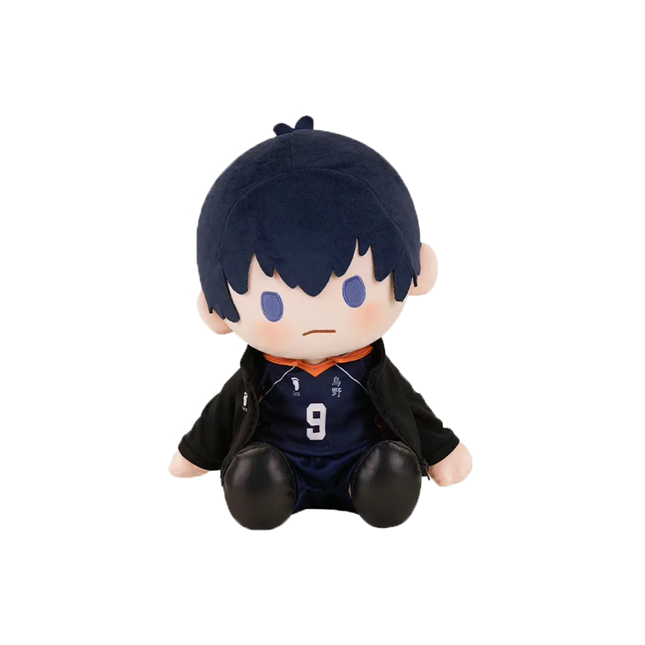 Anime Haikyuu!! Tobio kageyama cosplay pelúcia algodão sentado bonecas dos desenhos animados fofo maumet fantoche pingente presente de natal brinquedos para meninas