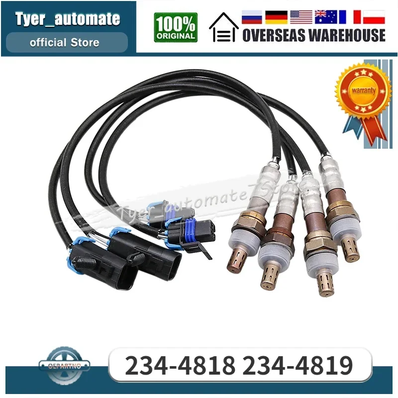 

234-4818 234-4819 Датчик кислорода O2 вверх и вниз для Cadillac CTS 2007-2009 Cadillac SRX 2008-2011 гг.