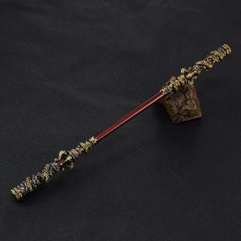 30Cm Zwarte Mythe: Wukong Sun Wukong Magic Gouden Knuppel Spel Anime Metalen Zwaarden Katana Wapen Model Ornament Ambachten Geschenken Speelgoed