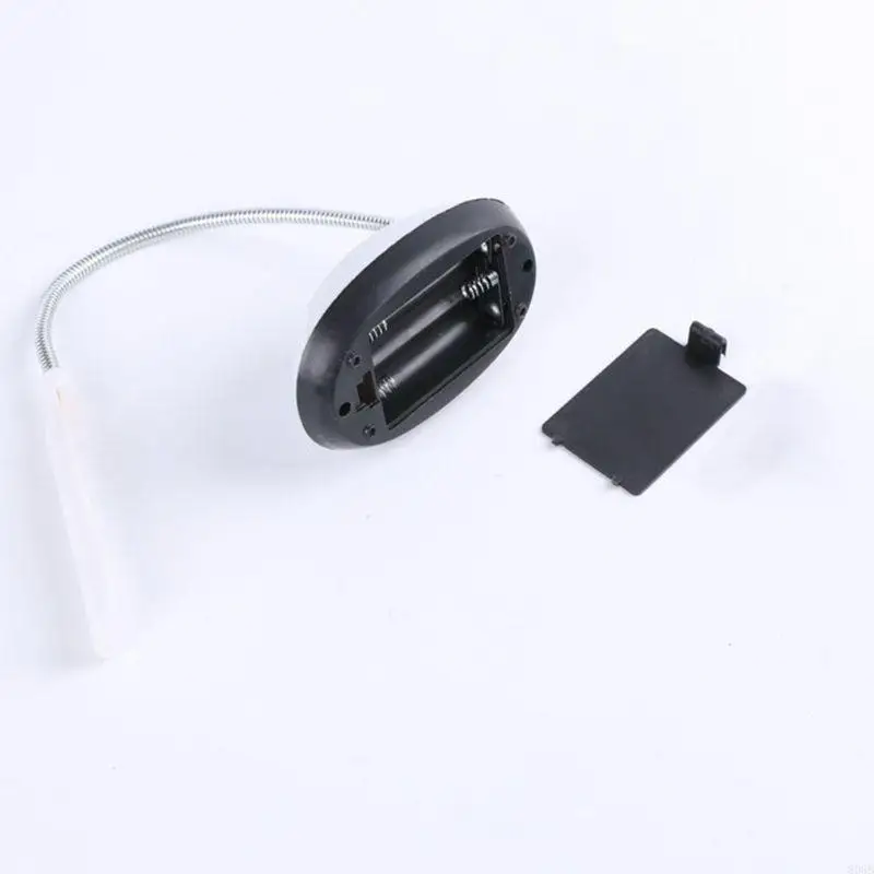 

Battery Powered Mini LED Desk Lamp 360 Degree Rotation Adjustable Gooseneck Hose Eye for Protection Study Table Reading Night