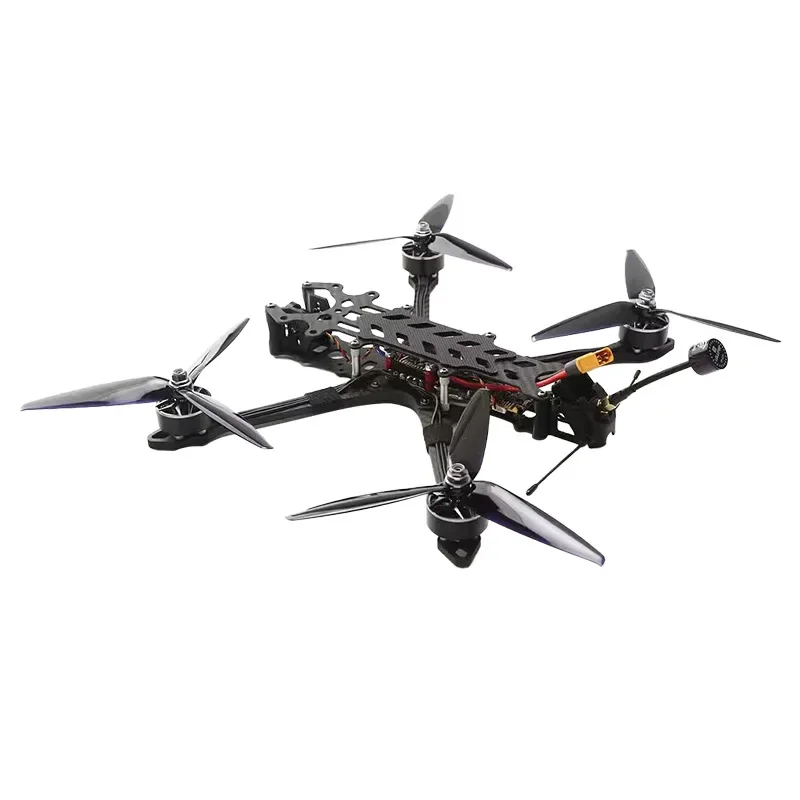 Dron FPV 7-calowy zestaw o dużej wytrzymałości MAK Frame 3KG Ładowność 7KM Zasięg 2,5W FPV Quadcopter Racing Drone Bateria o dużej pojemności Długi