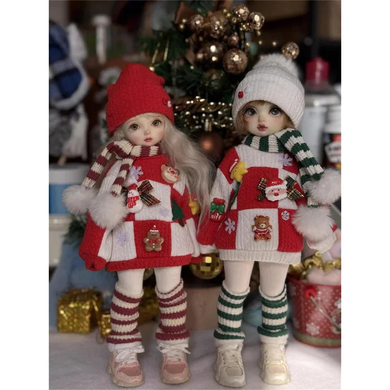 

BJD Doll Clothes For 1/6 YOSD Doll Sweater Leg Cover Scarf Hat Socks Dolls Clothing Accessories (Excluding Dolls)
