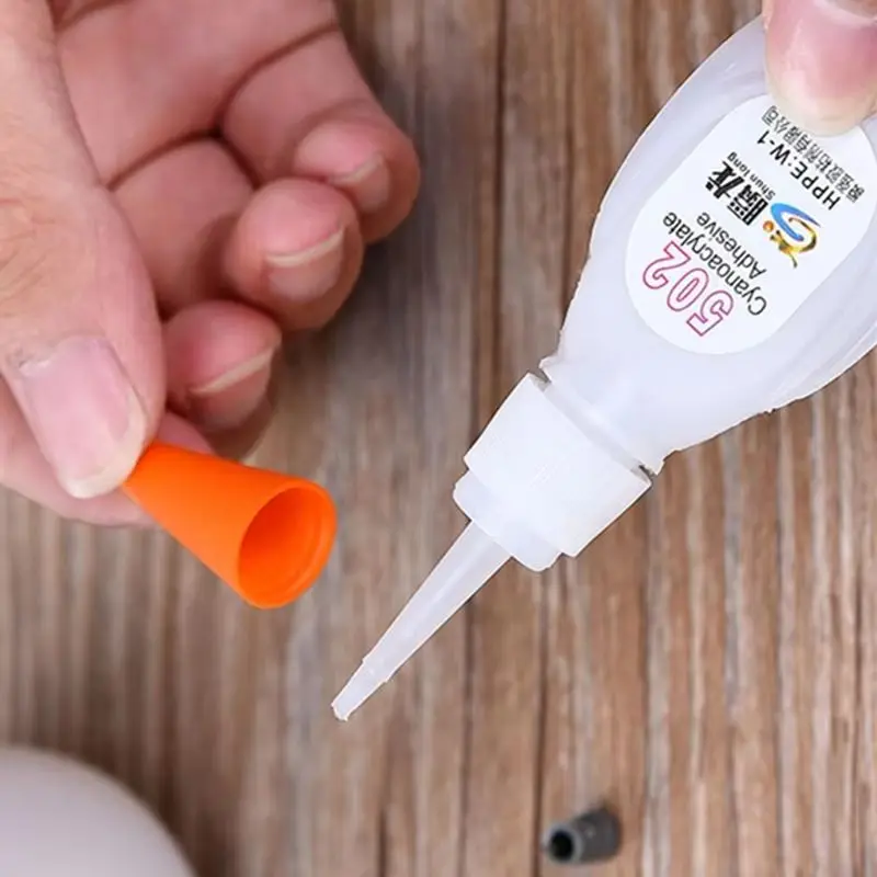 Portable Strong Bond Fast Dry 3g Super Liquid Glue 502 Adhesive Metal Rubber Wood Leather Home Repair Tools Office School Supply