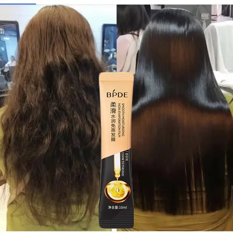 Magical Queratina Hair Care Máscara, Reparação Rápida, Danificado, Frizzy, Anti Loss, Nutrir, Restaurar Suave, Brilhante, Cuidados com o Cabelo, 1 Segundos