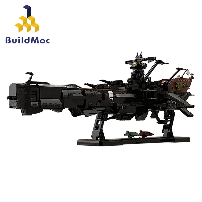 

MOC-48193 Classic Creative Series Space Pirate Captain Harlock - Arcadia Building Blocks C5213 Assembling Bricks For Kids