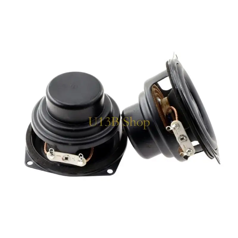 U13B Portable 53mm Square Loa Thành phần 4Ω Độ nhạy kim loại Subwa SubwaSer 4ohm Loa Loa Thiết bị nhạc chuyên nghiệp
