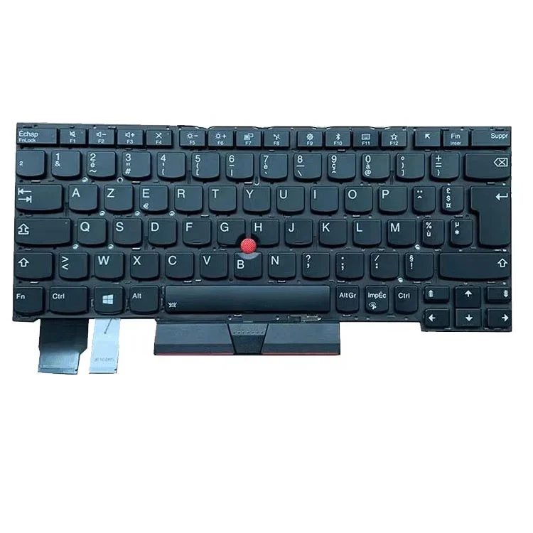 Французская клавиатура для ноутбука Lenovo IBM Thinkpad X390 Yoga LED AZERTY