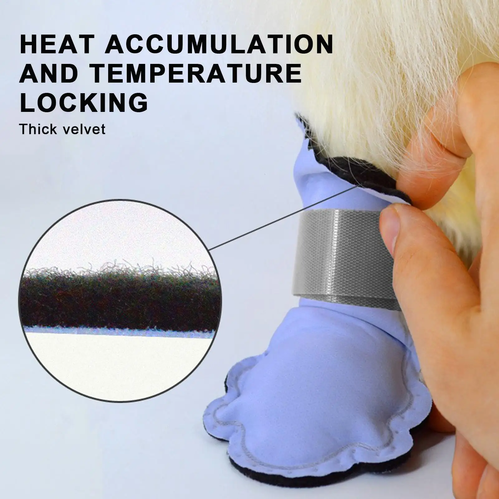 

Зимние ботинки для собак, термозащитные ботинки для лап для домашних животных, нескользящие ботинки для маленьких, средних и больших собак, зимние походы, прогулки на открытом воздухе