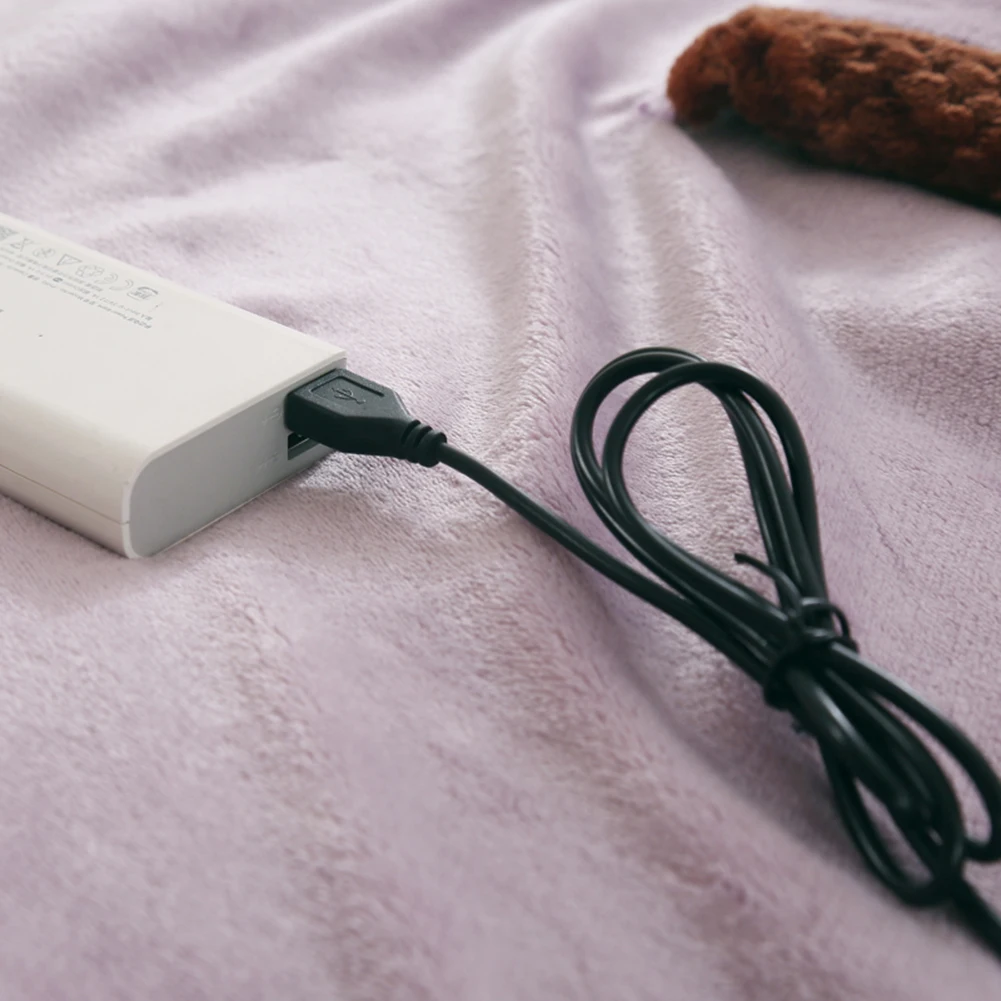 

Portable Electric Heating Blanket Multi-function USB Electric Heating Shawl Adjustable Rope Supplies for Shoulder Neck Back Legs