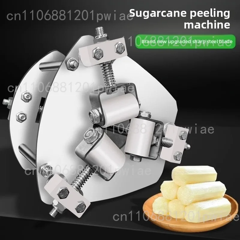 Peladora automática de caña de azúcar, cortadora, peladora eléctrica de caña de azúcar, artefacto de máquina para pelar caña de azúcar