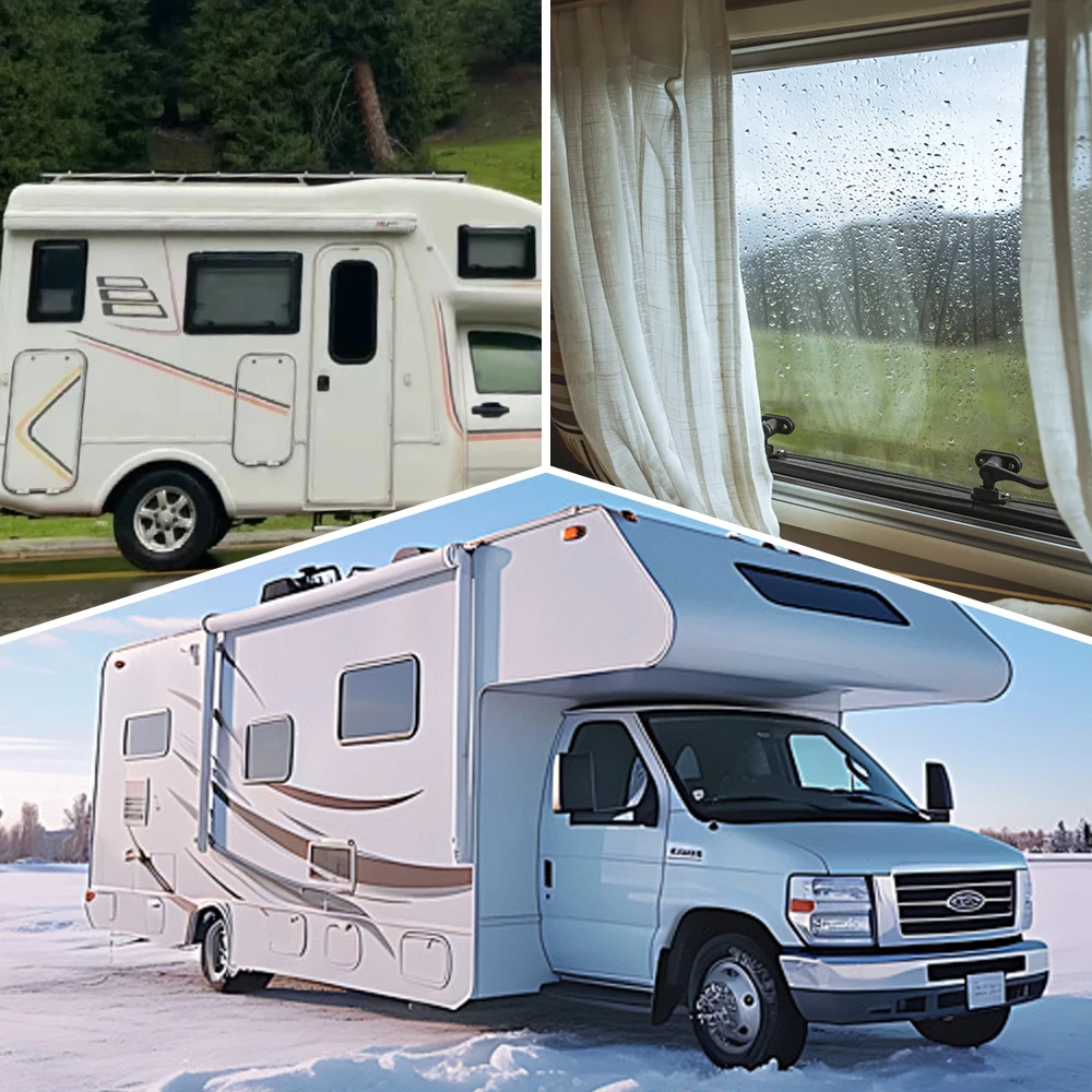 Joint De Fenêtre En Caoutchouc EPDM – Coupe-brise Pour Camping-car, Bateau, Camion, 26 Pieds