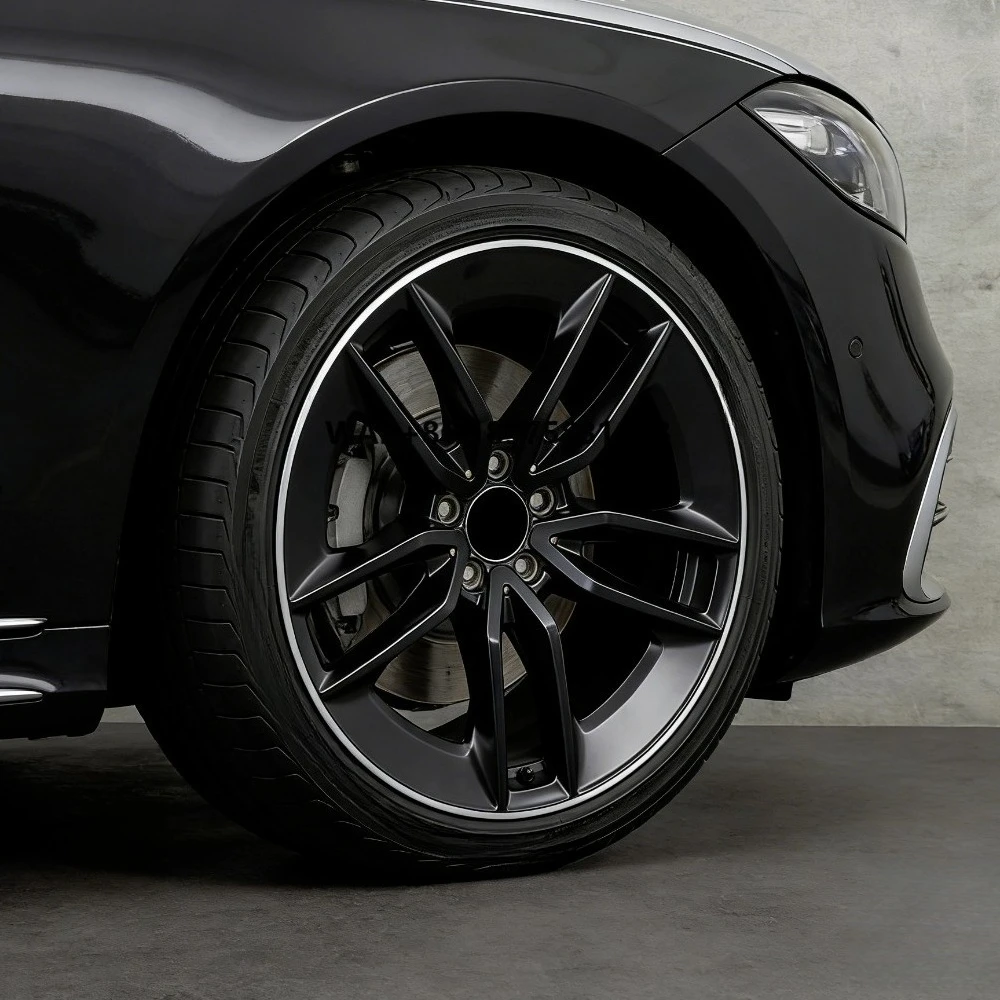 

Forged 5x112 Wheels 19 20 21 22 Inch Black Double Five Spoke Alloy Wheels