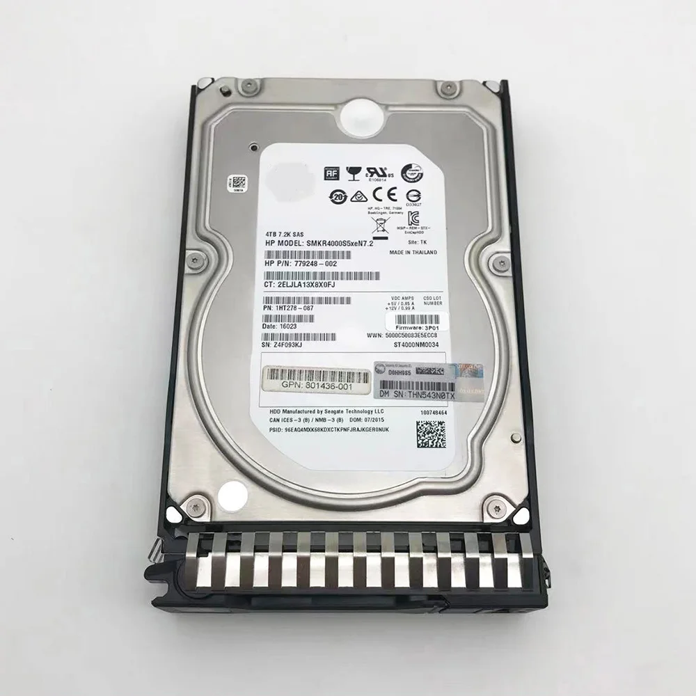 4T For HP K2Q38B 4TB 12Gb 7.2K SAS 3.5