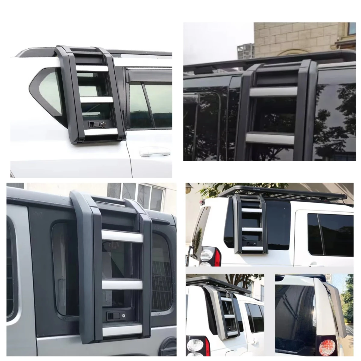 

Stlf Roof Rack Luggage Rack For Discovery 2020 2021 2022 2023 Kit Expedition Crossbar Modified Off-Road